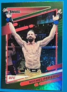 Donruss UFC 2022 - Green Flood #127 Michel Pereira casi nuevo-como nuevo envío gratuito - Imagen 1 de 2