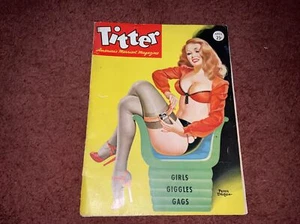 Titter Magazine Vol. 3 #5, Apr. 1947 Great Peter Driben Cover Pin Ups VTG - Picture 1 of 4
