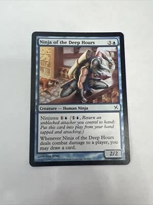 MTG Magic The Gathering Betrayers Of Kamigawa Ninja of the Deep Hours - Picture 1 of 2