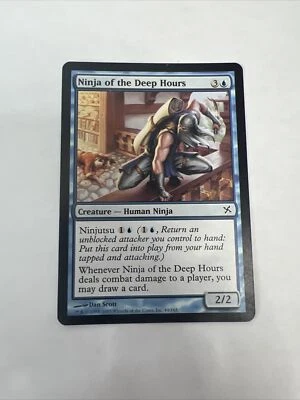 MTG Magic The Gathering Betrayers Of Kamigawa Ninja of the Deep Hours - Image 1 of 2