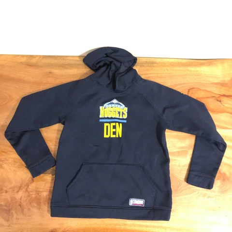 Under Armour Denver Nuggets Combine Boys Size YXL Hoodie Sweatshirt Long Sleeves Cover