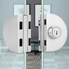 Stainless Steel Double Bolts Lock for Glass Doors without Any Punching Needed