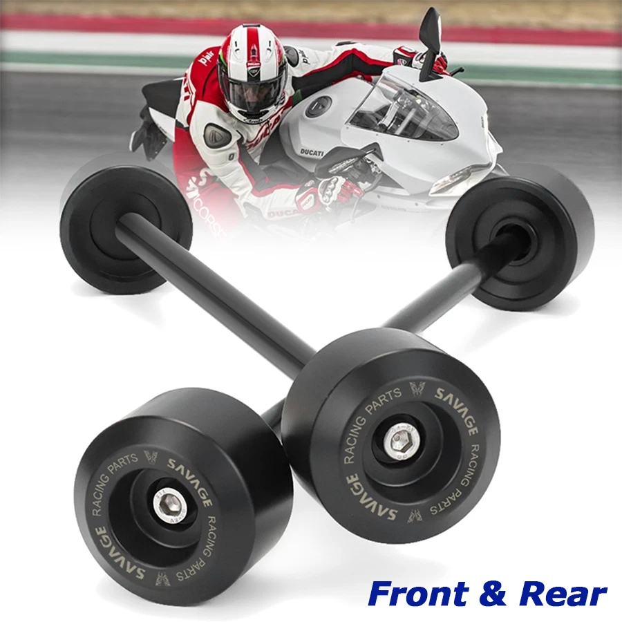 Protector de choque deslizante de eje de horquilla de rueda para DUCATI Monster 1200/S/R Multistrada 1260 Foto 1 de 4