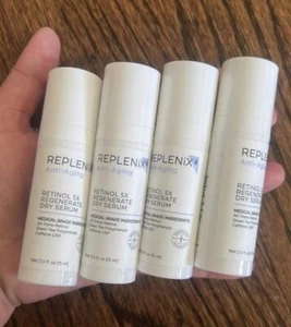 Replenix Retinol 5x Regenerate Dry Serum - 1oz Total ( 4X 15 ML Each ) - Picture 1 of 4
