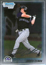 2010 Bowman Chrome Prospects #BCP83 Jared Clark RC Colorado Rockies