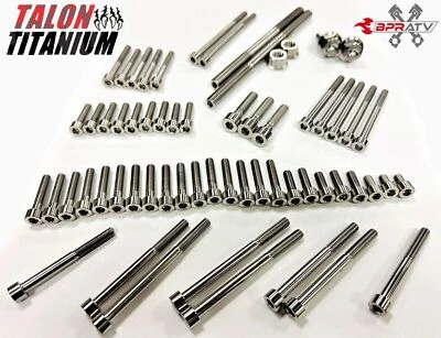 LTR450 LTR 450 Titanium Bolt Kit Crankcase Side Covers Water Oil Pump Ti Bolts - Image 1 of 4