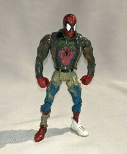 Street Warrior Spider Man Action Figure Toy Biz 1999 Marvel 