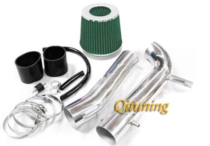 Black Green For 1998-2002 Honda Accord 3.0L V6 Cold Air Intake Kit + Filter - Picture 1 of 1