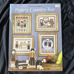 Prairie Country Two Canterbury Designs Cross Stitch Pattern Booklet 1986 VTG - Picture 1 of 1