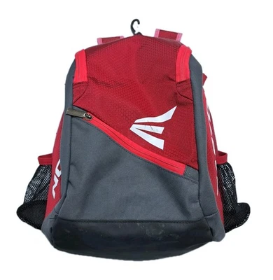 Mochila de béisbol Easton Youth Game Ready Bat bolsa de equipo rojo gris Foto 1 de 4