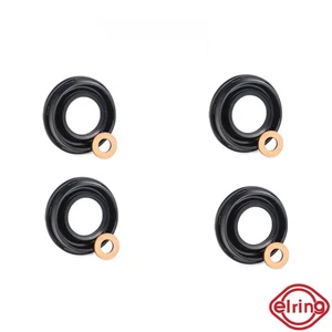 ELRING 875.760 INJECTOR SEAL RINGS KIT FOR 4 INJECTORS 2.2 HDi 2.2 MULTIJET 2.2 - Picture 1 of 10