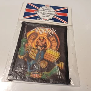 PARCHE ANTHRAX de colección años 80 sin usar thrash metallica megadeth - Imagen 1 de 9