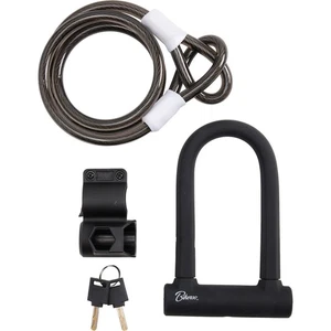 New Bikeroo Bike U Lock with Cable. New in the Box. - Picture 1 of 1