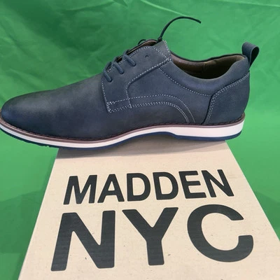 Madden NYC Royce Oxford Mens Dress Shoe Select Size Clay Grey New was 29.99 - Image 1 of 4