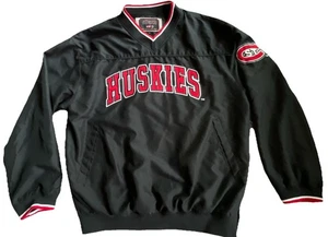 Vintage 90’s SCSU St Cloud State Huskies Colosseum Athletics Pullover Jacket (S) - Picture 1 of 12