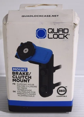QUAD LOCK Motorrad Brems-/Kupplungshalterung für MAG und Original Hüllen für Handy - Bild 1 von 4