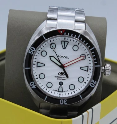 RELOJ FS6063 FS6063 NUEVO AUTÉNTICO FS6063 PLATA BLANCO NEGRO Foto 1 de 4