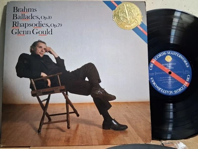 CBS D 37800 GLENN GOULD BRAHMS BALLADES RHAPSODIES DIGITAL 1983 NM - Image 1 of 2
