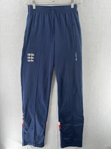 Pantalones deportivos de fútbol Umbro Inglaterra XS rojo marino escudo de 3 leones años 80’s90 raros - Imagen 1 de 12