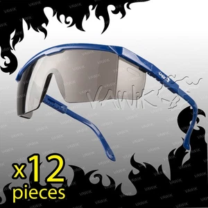 Gafas protectoras VAWiK gafas de seguridad lentes de humo marco azul 12 pares ε - Imagen 1 de 4