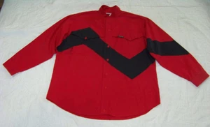 Vintage "MO" BETTA Button Front Shirt - Size 17 - 1/2 x 35 - See Measurements - Picture 1 of 18