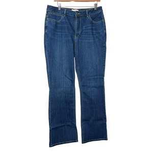 Wrangler Women's Plus Size 14 Medium Wash High Rise Bootcut Denim Jeans NEW - Picture 1 of 7