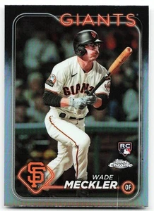 🔥 2024 Topps Chrome #22 Wade Meckler Refractors Rookie - Picture 1 of 2