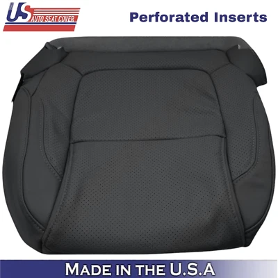 Cubierta inferior de pasajero negra de cuero sintético para Ford Explorer Limited 2011-2015 Foto 1 de 4