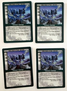 Esca olografica (4) Battletech CCG comando illimitato - Foto 1 di 1