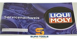 Liqui Moly Serviceheft Scheckheft Wartungsheft Inspektionsheft Auto Werkstatt - Picture 1 of 6