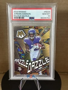 2023 JORDAN ADDISON RC RAZZLE DAZZLE PSA10 🔥🔥CHASER / MAG Pack READ DESC. SSP - Picture 1 of 5