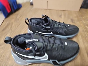 Nike Force Zoom Trout 9 Elite Metal Baseball Cleats Black FB2906-003 Mens Sz 7 - Picture 1 of 10