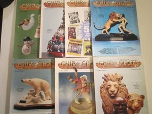 (Lot of 7) CHIP CHATS National Wood Carvers Association 2003, 2004 [14L6] - Picture 1 of 1