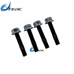 4pcs Turbine housing threaded bolts Turbo Stud Flange Nut 5XM8X1.5 - Picture 1 of 2