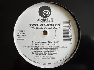 Tiny Bubbles - The Hands Of A Raindrop US 12" 1994 Vinyl Eightball Records EB034 - Picture 1 of 3