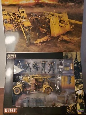 FUERZAS DE VALOR UNIMAX ALEMÁN 88MM PISTOLA ANTIAÉREA NORMANDÍA, 1944 Foto 1 de 4