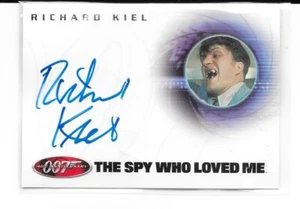 2002 Rittenhouse James Bond 40th 007 Richard Kiel Jaws AUTO A10 SP READ - Picture 1 of 2