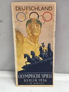 1936 Berlin Germany Olympics Sports XI Olympic Games Guide German Deutschland 7 - Picture 1 of 11