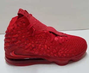 ZAPATOS DE BALONCESTO NIKE LEBRON XVII MUJER TALLA 10 EE. UU. ROJO HOMBRE TALLA 8,5 EE. UU. - Imagen 1 de 7