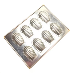 Matsunaga Madeleine seashell cake mold 8PCS Baking sheet Oven Silver - Picture 1 of 4