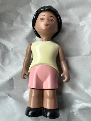 Rare Vintage Little Tikes Dollhouse GIRL Black Figure African American Doll - Image 1 of 2