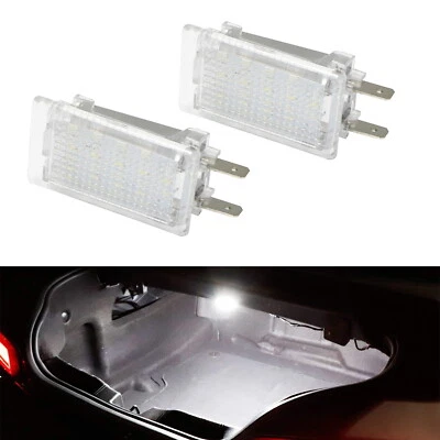 Área de carga de maletero blanca 18 LED, luz de bahía de motor para Porsche 911 Cayman Boxster Foto 1 de 4