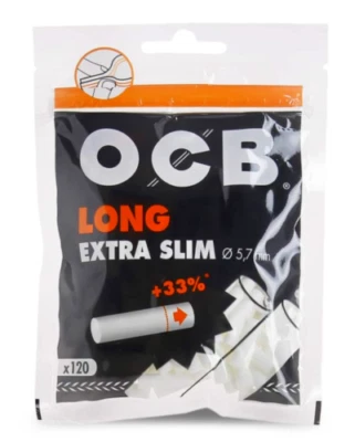 Filter OCB Filters, Filtri 5.7mm 20mm Extra Slim Long 20 bags of 120