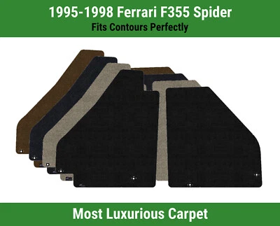 Alfombrillas de primera fila Lloyd Luxe para Ferrari F355 Spider 1995-1998  Foto 1 de 4