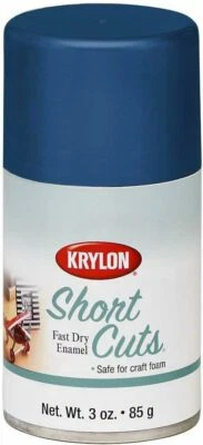 Pintura en aerosol de cortes cortos Krylon KSCS034, 3 onzas, azul océano Foto 1 de 4