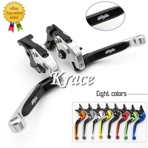 For Kawasaki NINJA ZX9R 1998-1999 Z750 2004-2006 Brake Clutch Levers Fold Extend - Picture 1 of 12