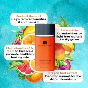 Templespa Vitamin C Cleanser Easy Glowing Brand New Rrp £28 New In Box
