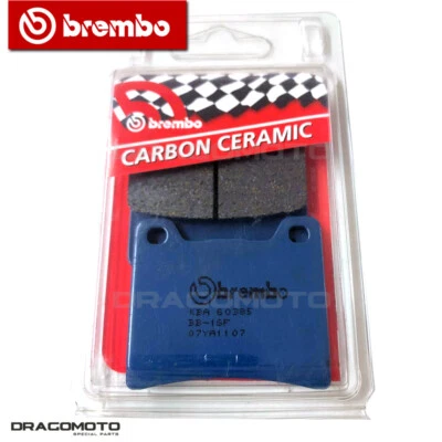 YAMAHA TDM 850 1995 1996 pastiglie freno posteriori CC BREMBO Carbon ceramica... Foto 1 de 4