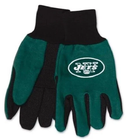 New York Jets Gloves One Size Fits Most Cover
