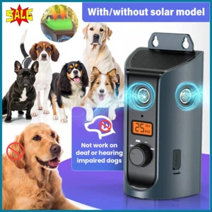 Anti Barking Device Outdoor Solar Weatherproof Dog Bark Deterrent Devices Safety - Picture 1 of 14